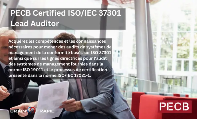 PECB Certified ISO/IEC 37301 Lead Auditor (FR)